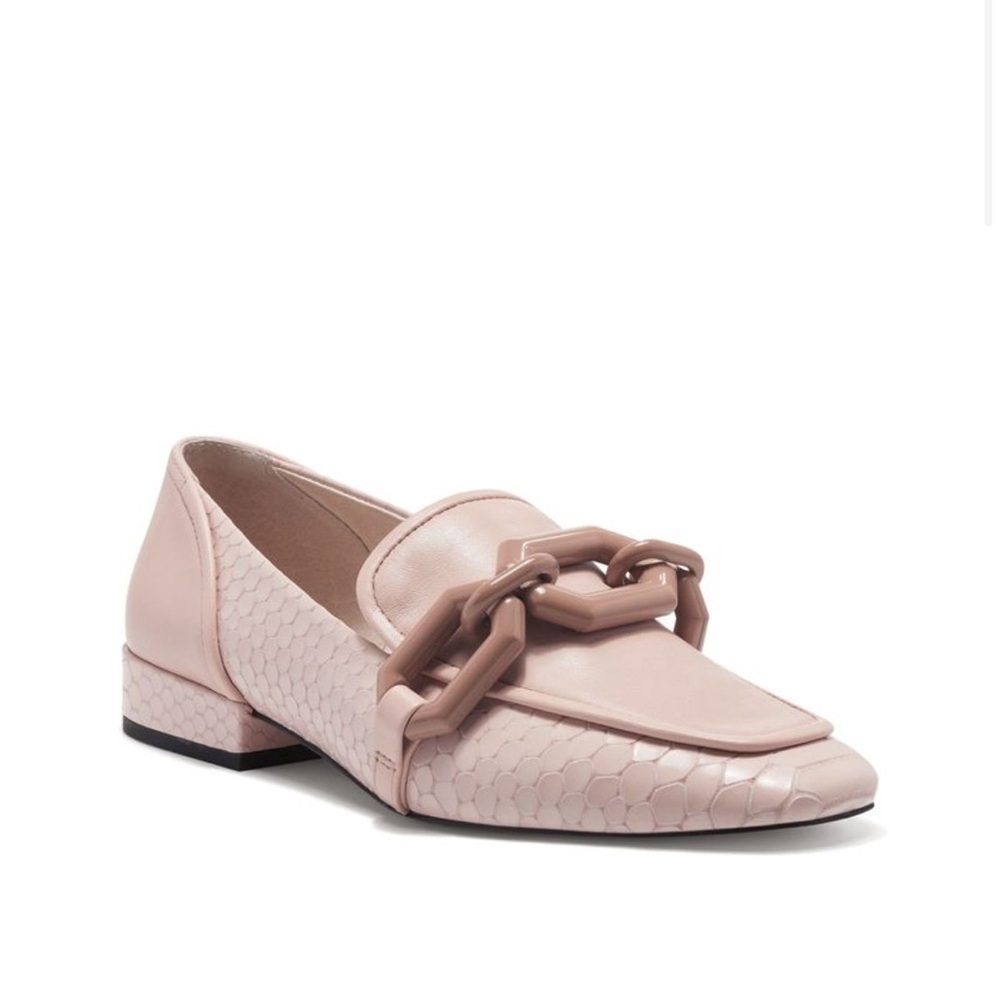 Louise et Cie chain link - pink loafers